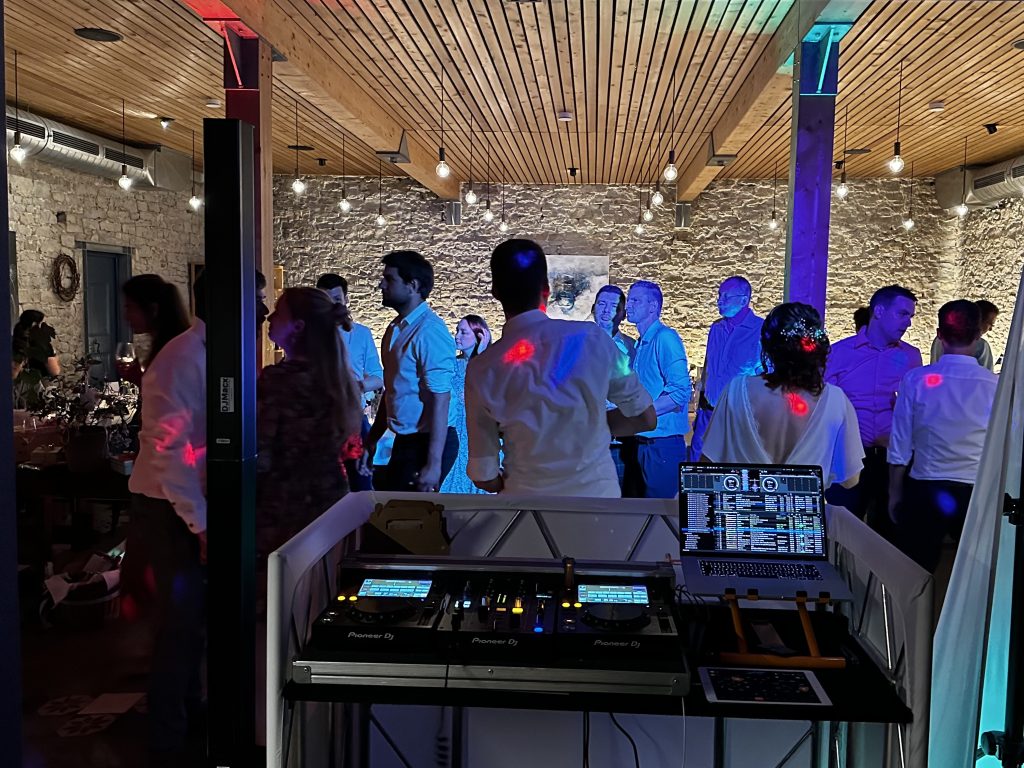 DJ Macx auf einer Hochzeit